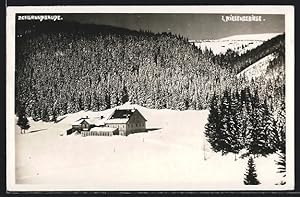 Ansichtskarte Riesengebirge, Zehgrundbaude