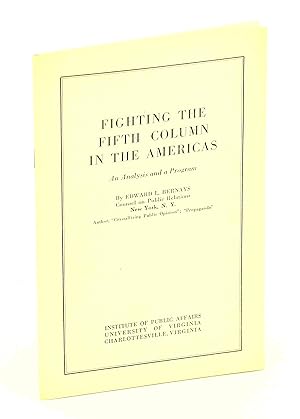 Bild des Verkufers fr Fighting The Fifth Column In The Americas - An Analysis And A Program zum Verkauf von RareNonFiction, IOBA