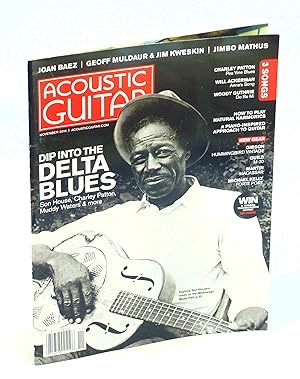 Bild des Verkufers fr Acoustic Guitar Magazine November 2016 - Dip Into the Delta Blues zum Verkauf von RareNonFiction, IOBA