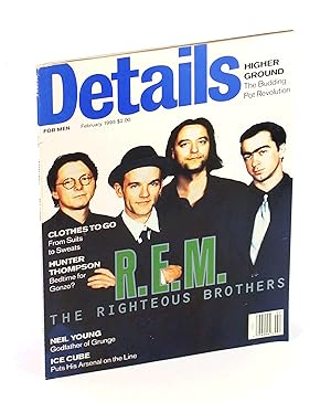 Image du vendeur pour Details Magazine, February [Feb.] 1993 - R.E.M. Cover mis en vente par RareNonFiction, IOBA