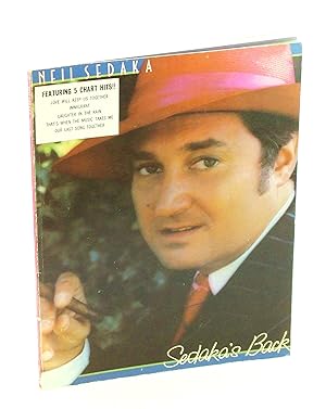 Imagen del vendedor de Sedaka's Back - Songbook With Piano Sheet Music, Lyrics, and Guitar Chords a la venta por RareNonFiction, IOBA