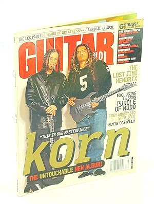 Bild des Verkufers fr Guitar World Magazine, June 2002, Vol 22 No 6 - Korn Cover Photo zum Verkauf von RareNonFiction, IOBA
