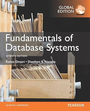 Immagine del venditore per Fundamentals of Database Systems, Global Edition: With Online Resource Ramez Elmasri, Shamkant Navathe venduto da Antiquariat Buchhandel Daniel Viertel