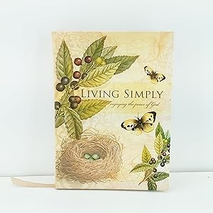 Seller image for Living Simply Enjoying The Peace of God for sale by Cat On The Shelf