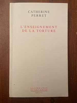 Image du vendeur pour L'nseignement de la torture, Rflexions sur Jean Amry mis en vente par Librairie des Possibles