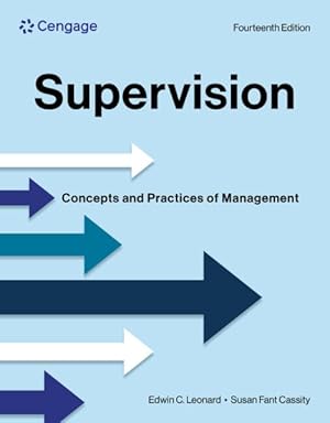 Seller image for Supervision : Concepts and Practices of Management for sale by GreatBookPrices