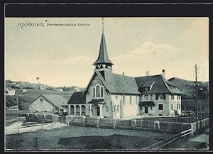 Ansichtskarte Appenzell, Protestantische Kirche