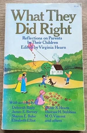 What They Did Right: Reflections on Parents by their Children