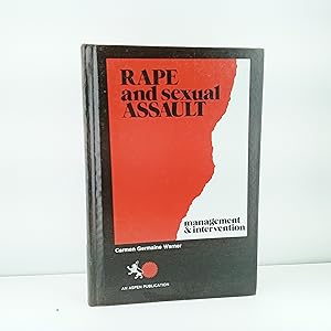 Imagen del vendedor de Rape and Sexual Assault: management intervention a la venta por Cat On The Shelf