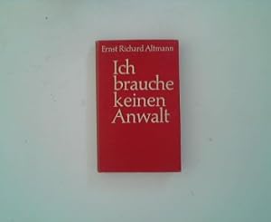 Seller image for Ich brauche keinen Anwalt : Roman. for sale by ANTIQUARIAT FRDEBUCH Inh.Michael Simon