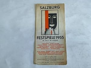 Salzburg Festspiele 1955. 24. Juli - 30. August. Spielplan