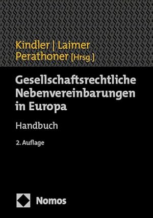 Seller image for Gesellschaftsrechtliche Nebenvereinbarungen in Europa for sale by moluna