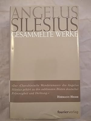 Angelus Silesius - Sämtliche poetische Werke [3 Bände in einem Buch].