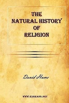 Imagen del vendedor de The Natural History of Religion a la venta por moluna