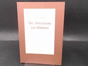 Bild des Verkufers fr Der Ackermann aus Bhmen. Eine literatur- und buchhistorische Betrachtung. zum Verkauf von Antiquariat Kelifer