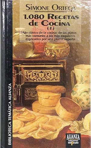 Imagen del vendedor de Mil ochenta recetas de cocina a la venta por Librera Alonso Quijano