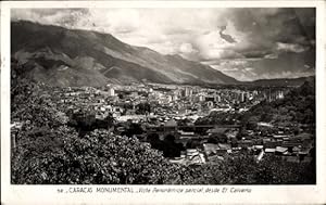 Ansichtskarte / Postkarte Caracas, Venezuela, Panorama, von El Calvaria