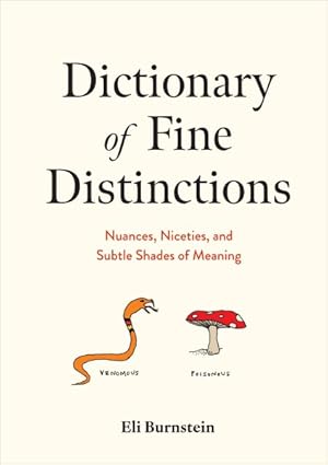 Seller image for Dictionary of Fine Distinctions : Nuances, Niceties, and Subtle Shades of Meaning; An Assorted Synonymy & Encyclopedia of Commonly Confused Objects, Ideas & Words, Distinguished with the Aid of Illustrations for sale by GreatBookPrices