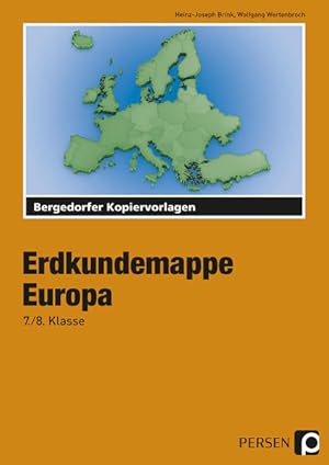 Immagine del venditore per Erdkundemappe Europa: 5.-10. Klasse venduto da Studibuch