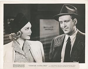 Seller image for Private Detective (Three original photographs from the 1939 film) for sale by Royal Books, Inc., ABAA