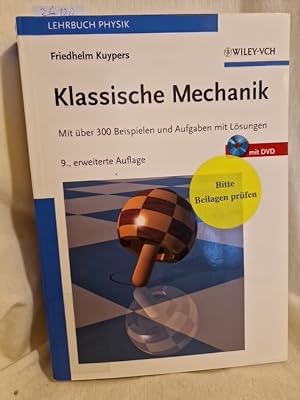 Seller image for Klassische Mechanik: Mit ber 300 Beispielen und Aufgaben mit Lsungen sowie DVD und Software "Mechanicus". for sale by Versandantiquariat Waffel-Schrder