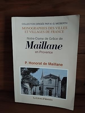 Seller image for Notre-Dame de Grce de Maillane - en Provence for sale by Librairie Clment VI