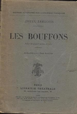 Bild des Verkufers fr Les bouffons Zamacois 2024-305 L Thatrale Correct 1907 zum Verkauf von Des livres et nous