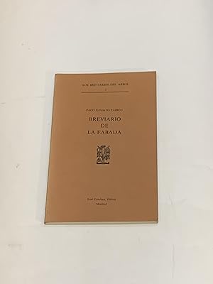 Imagen del vendedor de Breviario de la fabada. a la venta por ARREBATO LIBROS