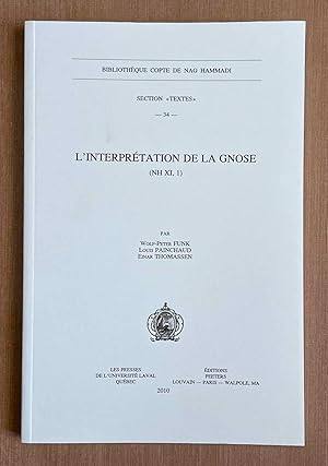 Bild des Verkufers fr L'Interprtation de la gnose (NH XI, 1) zum Verkauf von Meretseger Books