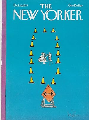 Seller image for The New Yorker October 10, 1977 Heidi Goenne FRONT COVER ONLY for sale by AcornBooksNH