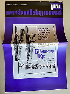 Imagen del vendedor de The Christmas Kid Pressbook 1967 Jeffrey Hunter, Louis Hayward! a la venta por AcornBooksNH