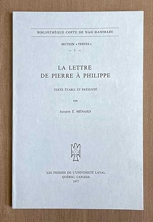 La Lettre de Pierre à Philippe