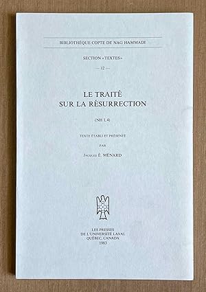 Le traité sur la Résurrection (NH I, 4)