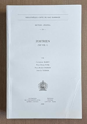Imagen del vendedor de Zostrien (NH VIII, 1) a la venta por Meretseger Books