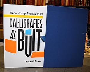 Imagen del vendedor de Cal.ligrafies al Buit. Il.lustracions Miquel Plana. a la venta por BALAGU LLIBRERA ANTIQURIA