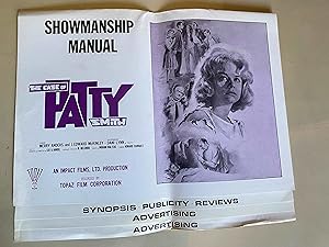 Imagen del vendedor de The Case of Patty Smith Pressbook 1969 Merry Anders, J. Edward McKinley a la venta por AcornBooksNH