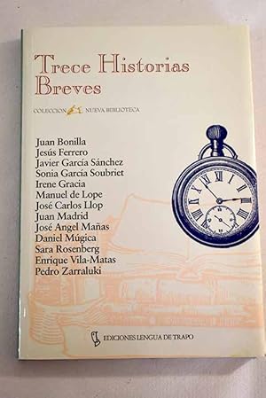 Imagen del vendedor de Trece historias breves a la venta por Alcan Libros