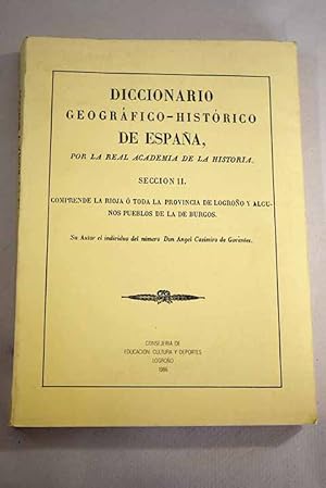 Seller image for Diccionario geogrfico-histrico de Espaa, por la Real Academia de la Historia for sale by Alcan Libros