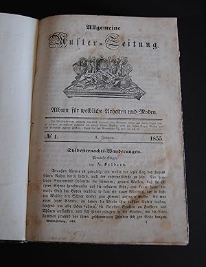 Bild des Verkufers fr Allgemeine Muster-Zeitung. Album fr weibliche Arbeiten und Moden. zum Verkauf von Antiquariat C. Dorothea Mller