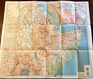 MAP OF ETHIOPIA AND ADJOINING TERRITORIES