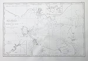 "Carte Generale du Detroit de Bass / Plan du Port Dalrymple / Plan de la Partie Sud des Iles Furn...