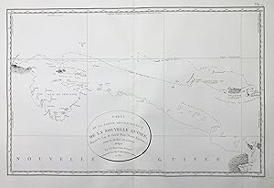"Carte de la Partie Septentrionale de la Nouvelle Guinée, depuis le Cap de Goede Hoop (Bonne Espe...