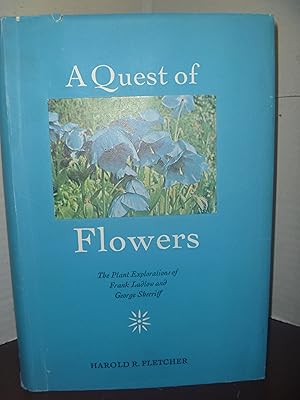 Image du vendeur pour A Quest of Flowers. The Plant Explorations of Frank Ludlow and George S=herriff mis en vente par kellow books