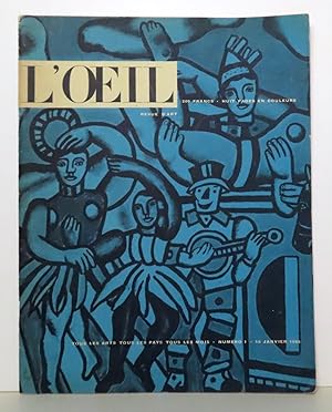 L'oeil numéro 1, 1955. Revue d'art.