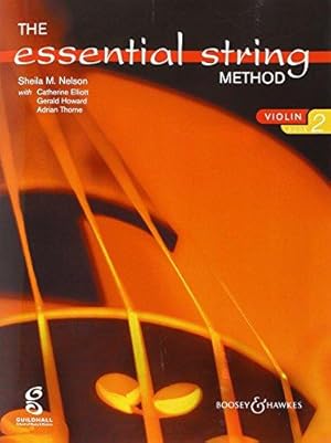 Bild des Verkufers fr Sheila Nelson: Essential String Method Book 2 (Violin) zum Verkauf von WeBuyBooks