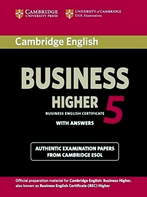 Immagine del venditore per Camb English Business Higher 5 Students venduto da Collectors' Bookstore