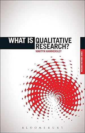Bild des Verkufers fr What is Qualitative Research? (The 'What is?' Research Methods Series) zum Verkauf von WeBuyBooks