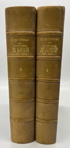 Seller image for Campagne de l'arme de rserve en 1800 for sale by Librairie Historique F. Teissdre