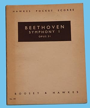 Beethoven - Symphony I ., Opus 21 - Hawkes Pocket Scores No. 108 /