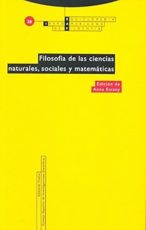 Bild des Verkufers fr FILOSOFA DE LAS CIENCIAS NATURALES, SOCIALES Y MATEMTICAS Vol. 28 zum Verkauf von Imosver